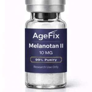 Melanotan II research peptide vial - AgeFix