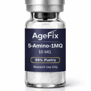 5-Amino-1MQ research peptide vial - AgeFix
