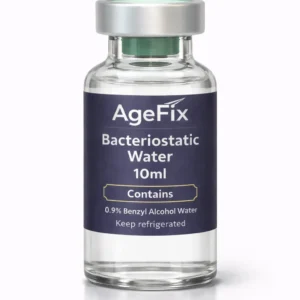 Bacteriostatic Water research peptide vial - AgeFix
