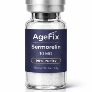 Sermorelin research peptide vial - AgeFix