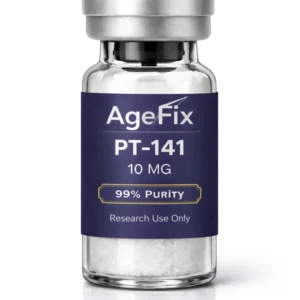 PT-141 research peptide vial - AgeFix
