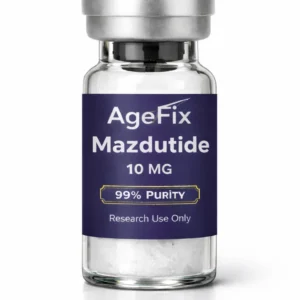 Mazdutide research peptide vial - AgeFix