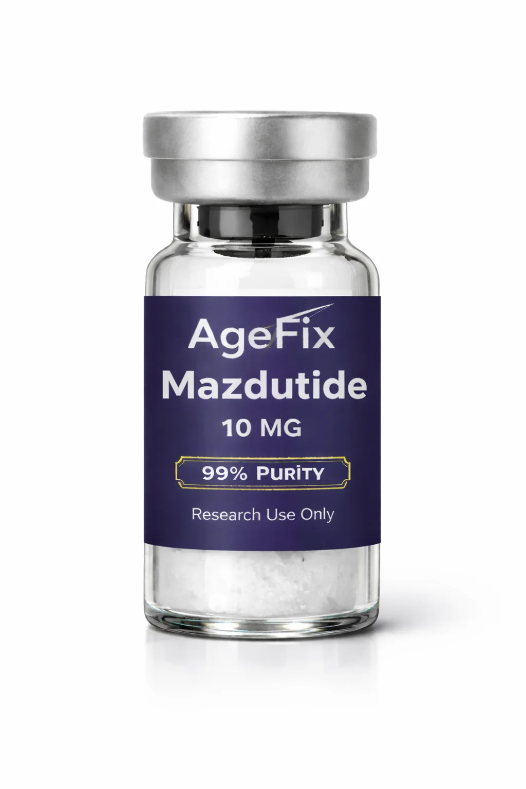 Mazdutide research peptide vial - AgeFix