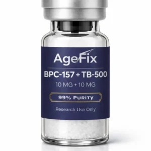 BPC-157 + TB-500 research peptide vial - AgeFix