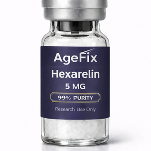 Hexarelin research peptide vial - AgeFix