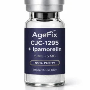 CJC-1295 + Ipamorelin research peptide vial - AgeFix