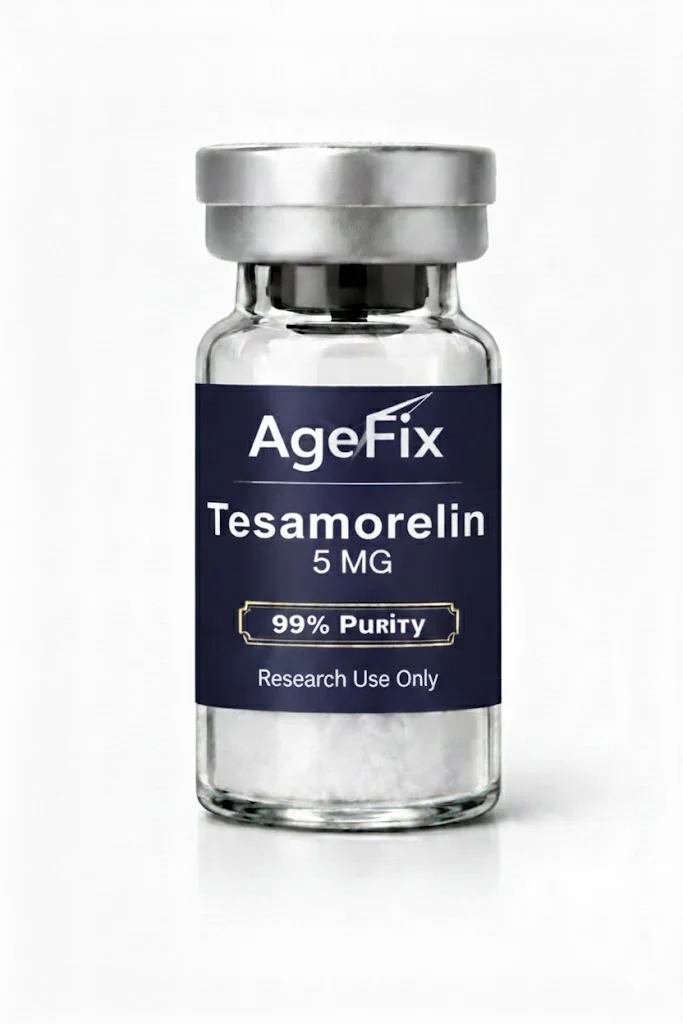 Tesamorelin research peptide vial - AgeFix