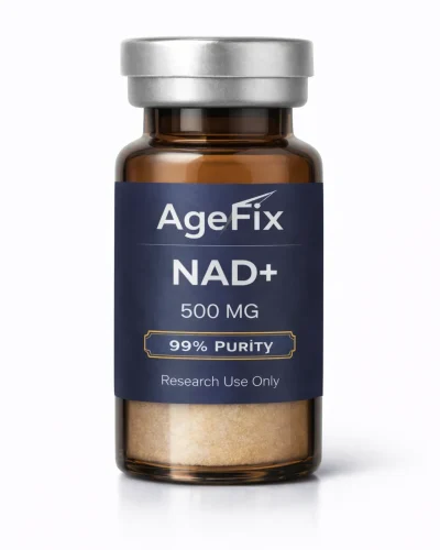 NAD+ research peptide vial - AgeFix